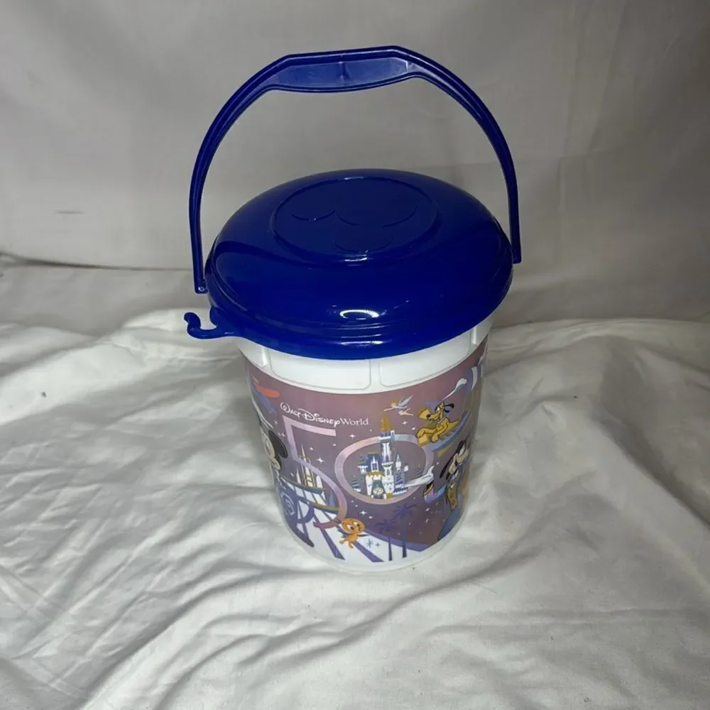 Disney World 50th Anniversary Popcorn Bucket.